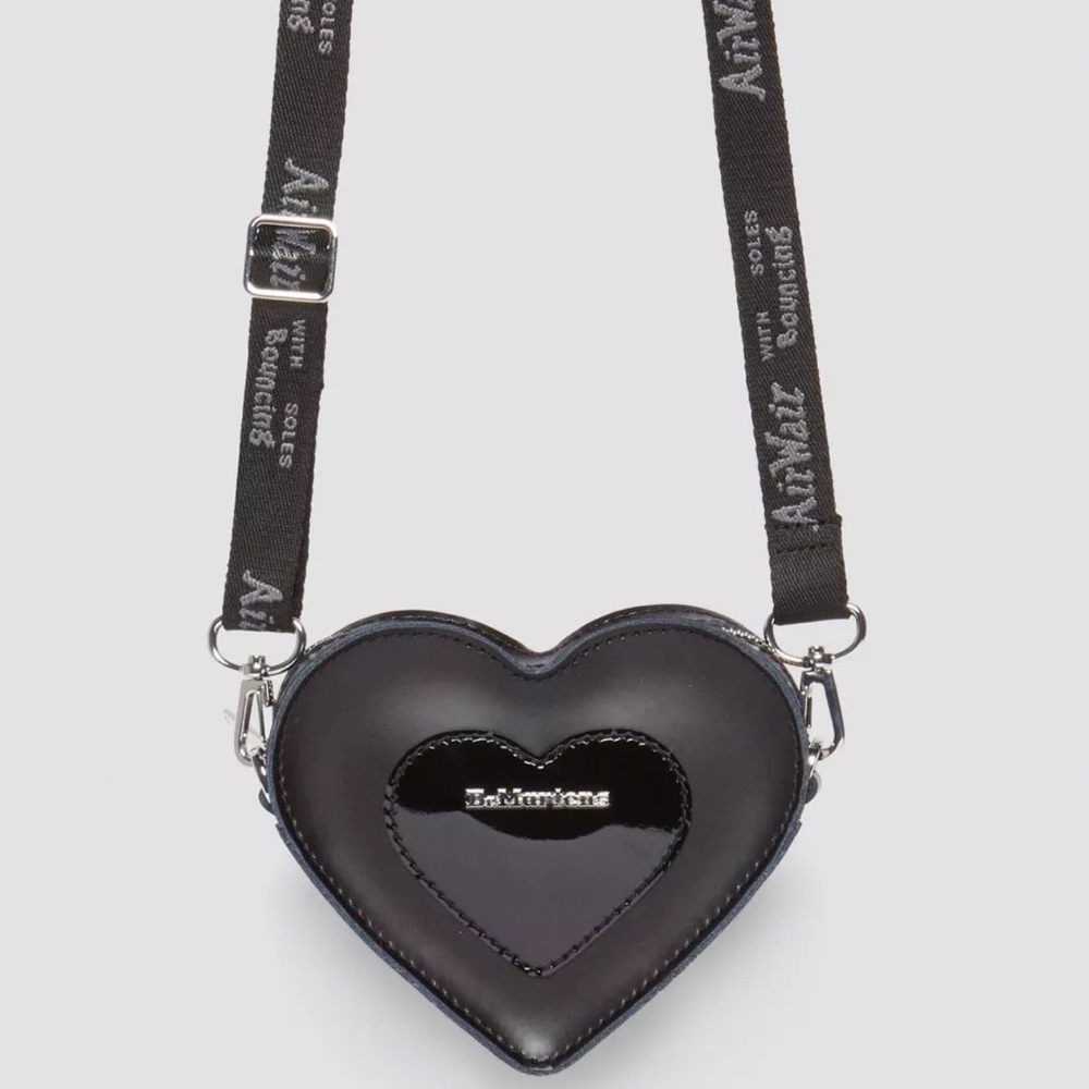 Doc Martens mini heart purse